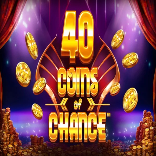 Official Slots logo: 40 Coins of Chance by SYNOT Games at One Casino