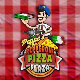 Peppe’s Pepperoni Pizza Plaza logo by Pragmatic Play at One Casino